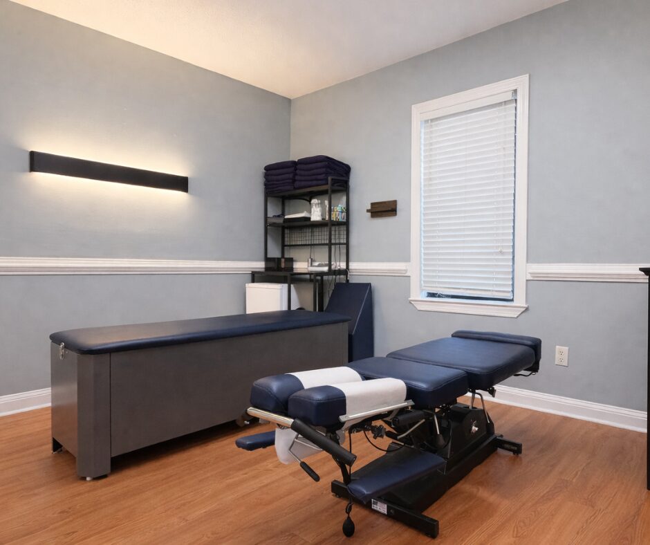 one treatment space in grovetown chiropractic
