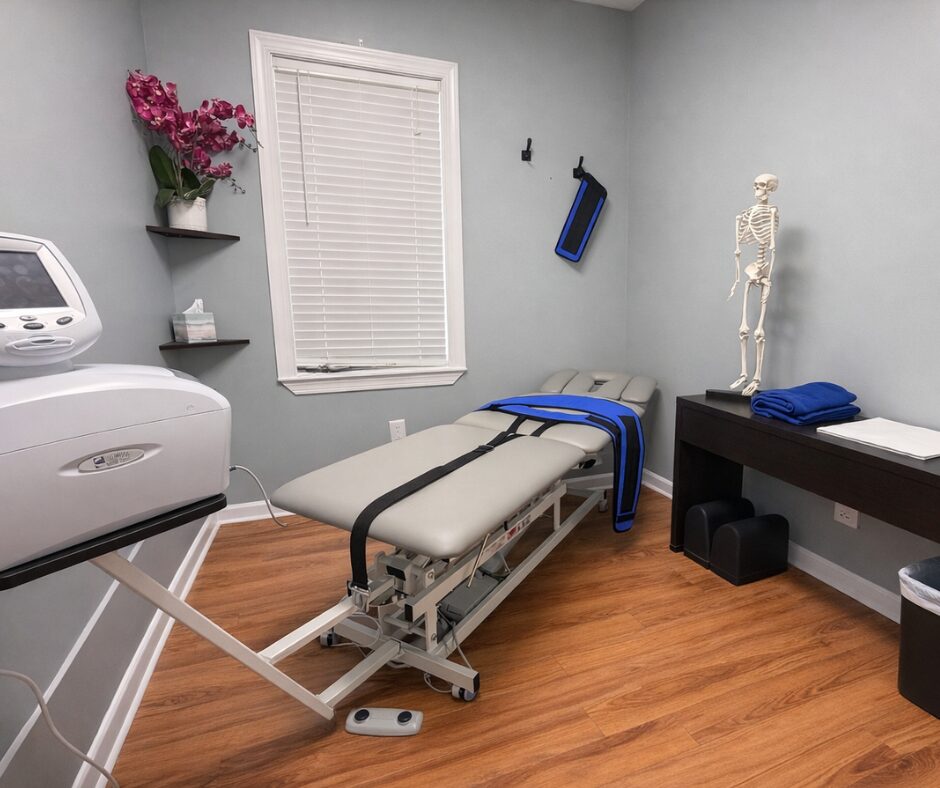 spinal decompression room in grovetown chiropractic