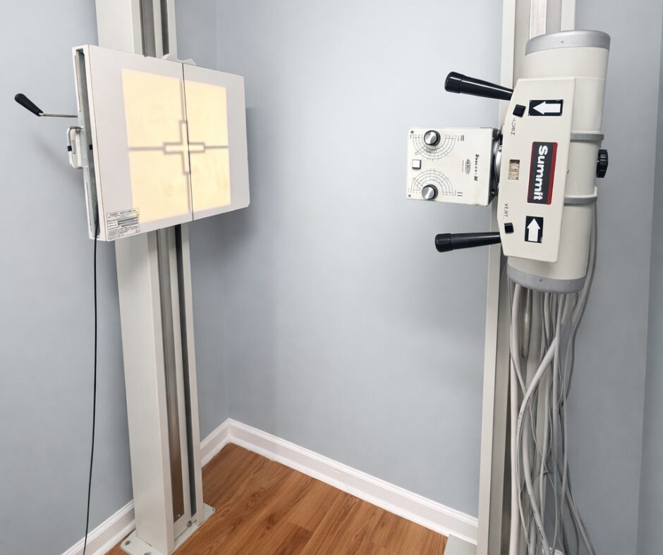 xray room for car accident patients